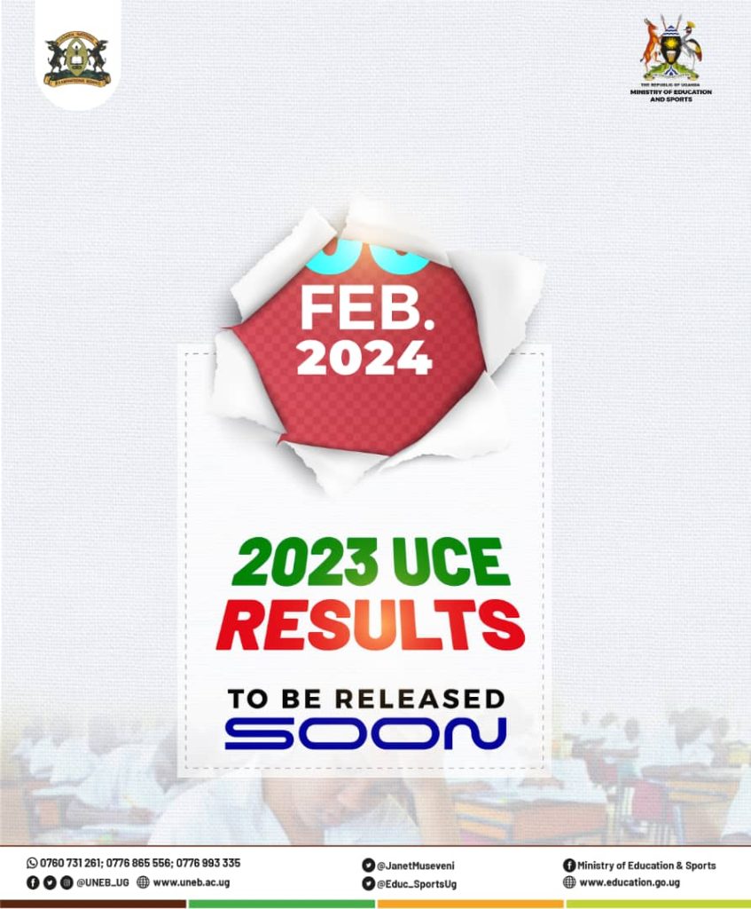UCE Results 2024 UNEB Confirms Early February Release, Here's How to