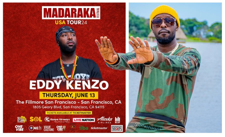 Eddy Kenzo Announces US Tour as Madarak Festival 2024 Headliner ...